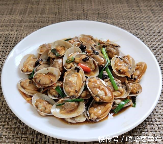 美味炒花蛤，好吃到舔壳儿！