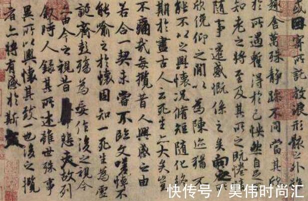 书法@李天一书法欣赏，“江天一色”字迹有力，价值10万！