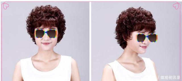 短头发 今年流行“挂脖子”发型,比短发更显女人味,很显脸瘦!