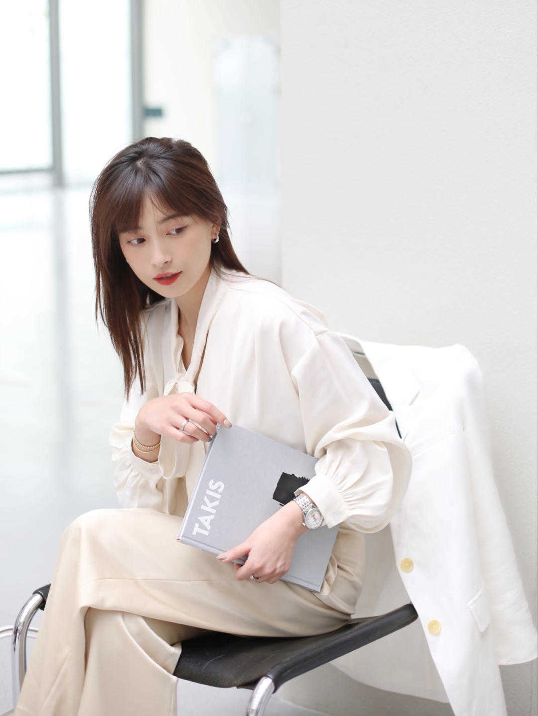 衬衫|30、40＋女人夏季这样穿“阔腿裤”，温柔优雅又减龄，美得高级