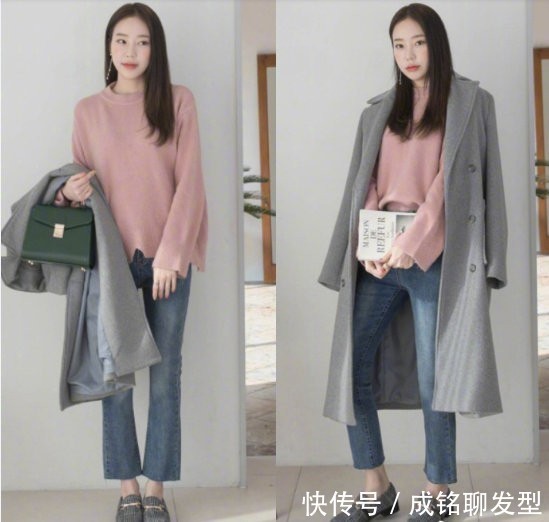 喇叭裤|20套早春通勤穿搭,时髦大气又有女人味,收假复工这样穿才更吸睛