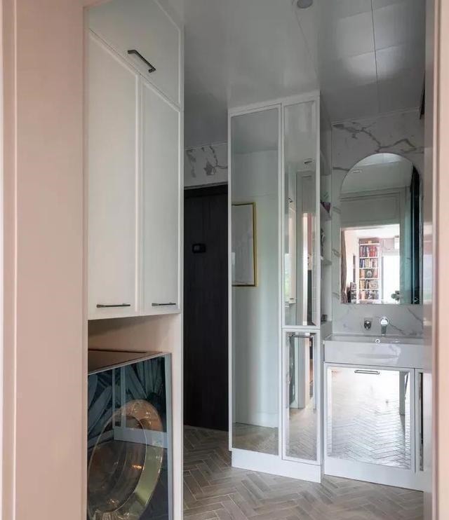 卫生间|为孩子读书买下46㎡小宅,缩小卧室变两室两厅,改造后温馨舒适