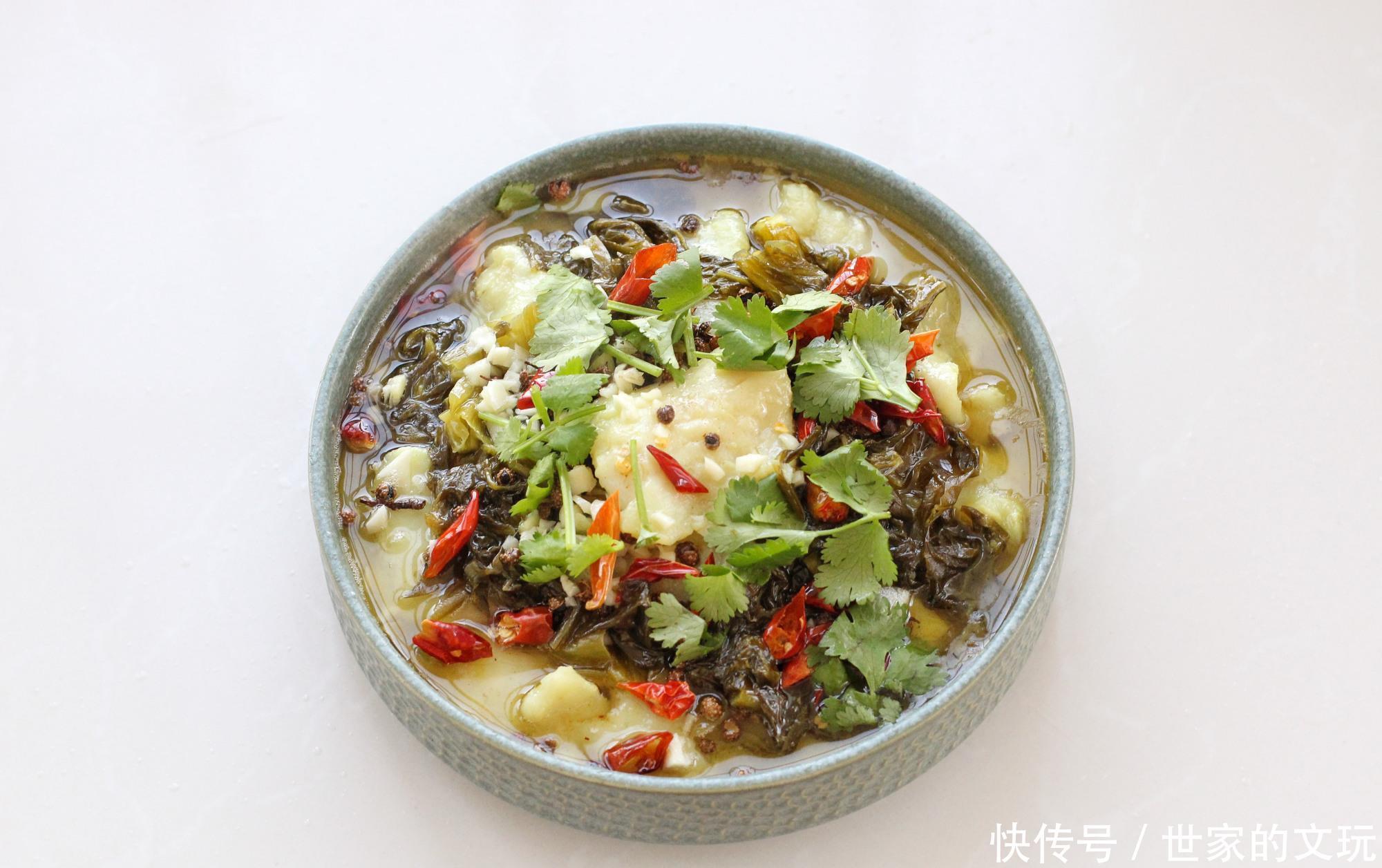 一大|比饭店还好吃的酸菜鱼,同样价钱在家做一大份,酸爽开胃实在过瘾