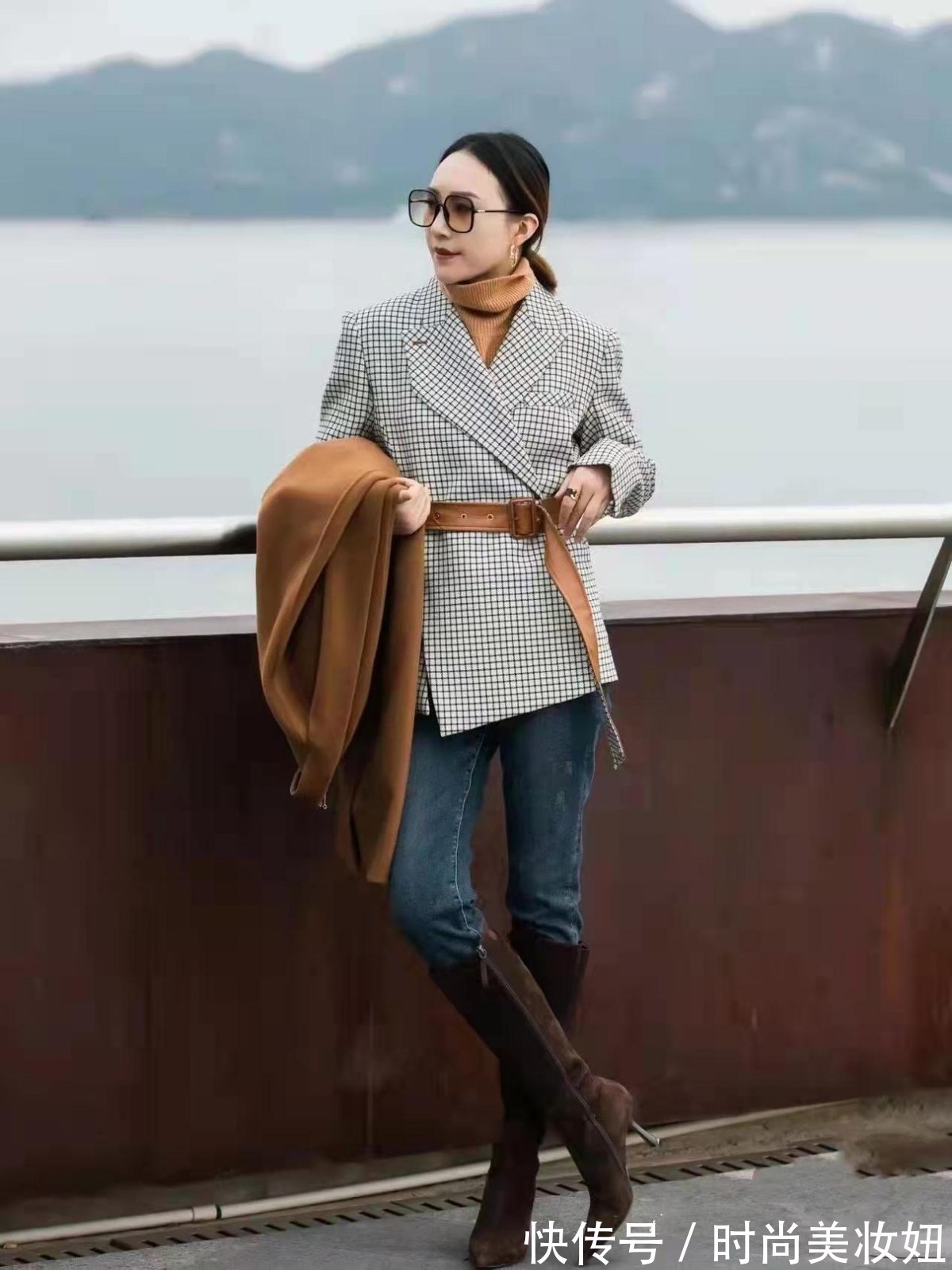 垂直度 没想到,大衣叠穿这么高级洋气,这3组搭配思路值得借鉴