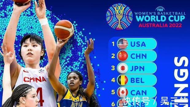 夺冠|世界第二！中国女篮世界杯排名更新，成夺冠大热门，有望创造历史