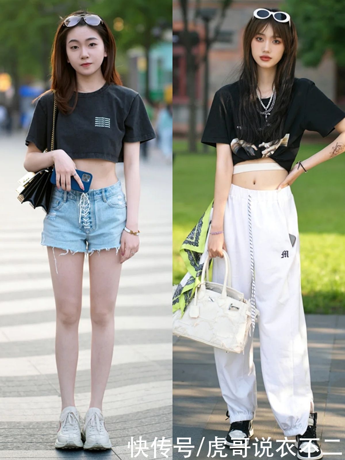 初夏上衣流行“穿短不穿长”，时髦精出街都在这么穿，时尚又减龄