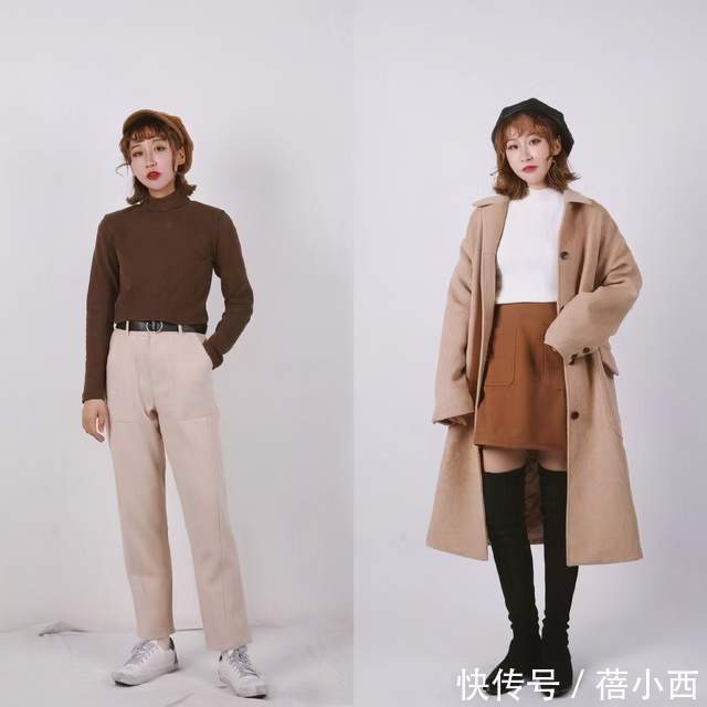 秋冬|小个子女生秋冬置装,18套内搭、外搭造型示范,学起来真不难