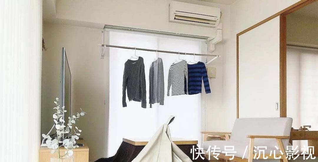 地方|没阳台找不到地方晾衣服？这样设计至少能晾50件衣服
