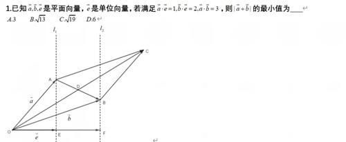 向量中极化恒等式的应用2