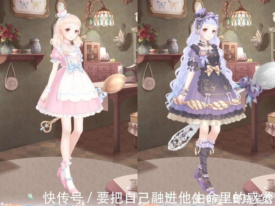 公主级|奇迹暖暖：主线套装也能颜值爆表？原版太普通，染色拯救审美
