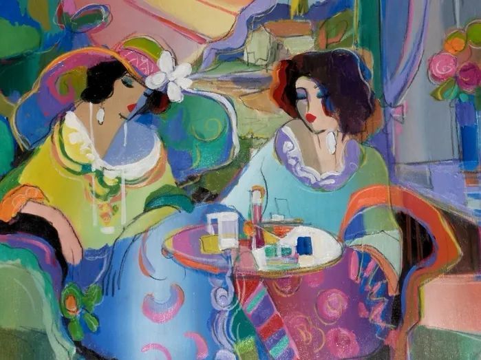 流动的曲线,鲜艳的色彩,极富美感的画面!