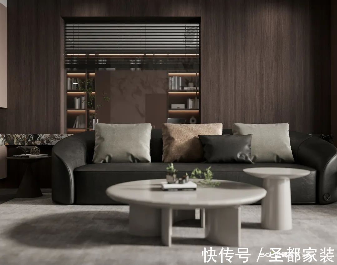 案例|家装案例:188㎡平层三世同堂装修范本,三间套房舒适度100%!