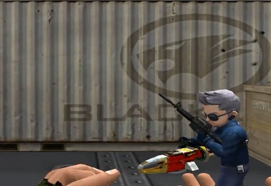 CF|CF：谁见过内测时的“M4A1-刀锋”？手里的枪有很大变化！