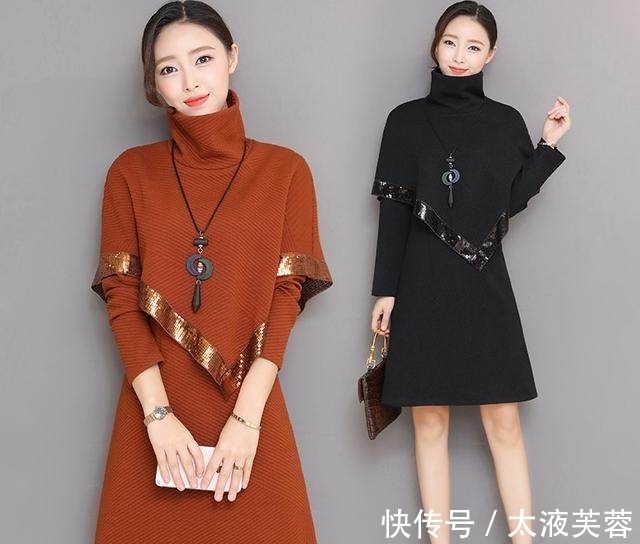 毛衣|1米5女人最好别乱穿长外套,学聪明女人这样打扮,洋气又有女人味
