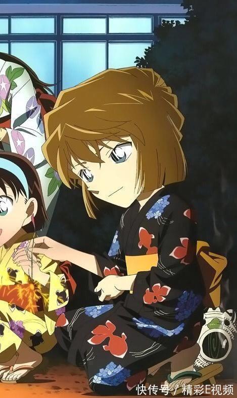 失败者|名侦探柯南中灰原哀6大惊艳造型,最后一个最可爱!男生都会心动