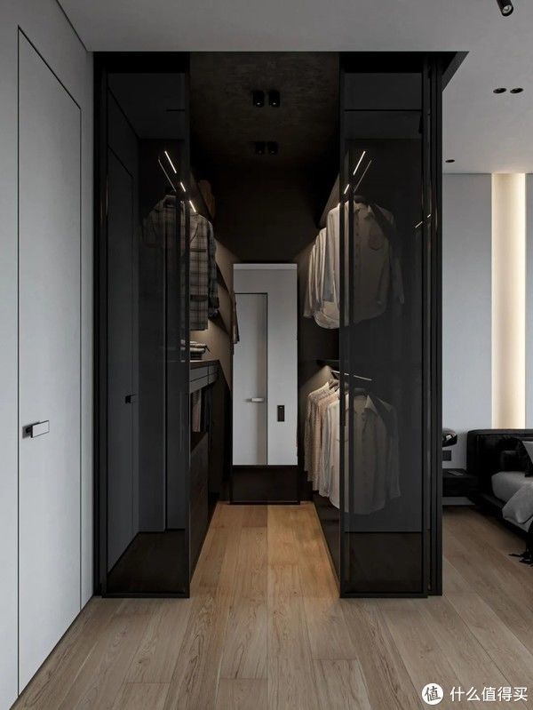 嵌入式|南京夫妻的83㎡公寓火了,入户便是简约美,藏不住的高级感