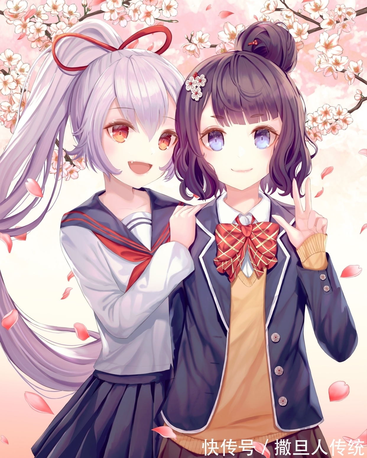 可爱@清新可爱的女孩——画师kumi作品欣赏