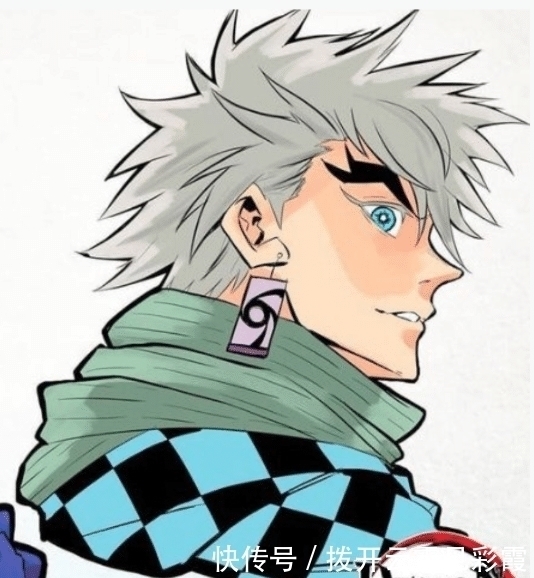 死神|不同漫画风格的五条悟,JOJO版神似茸茸,火影版是卡卡西?