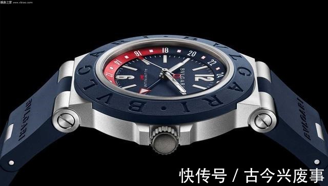 um BVLGARI宝格丽推出全新Aluminium GMT腕表!