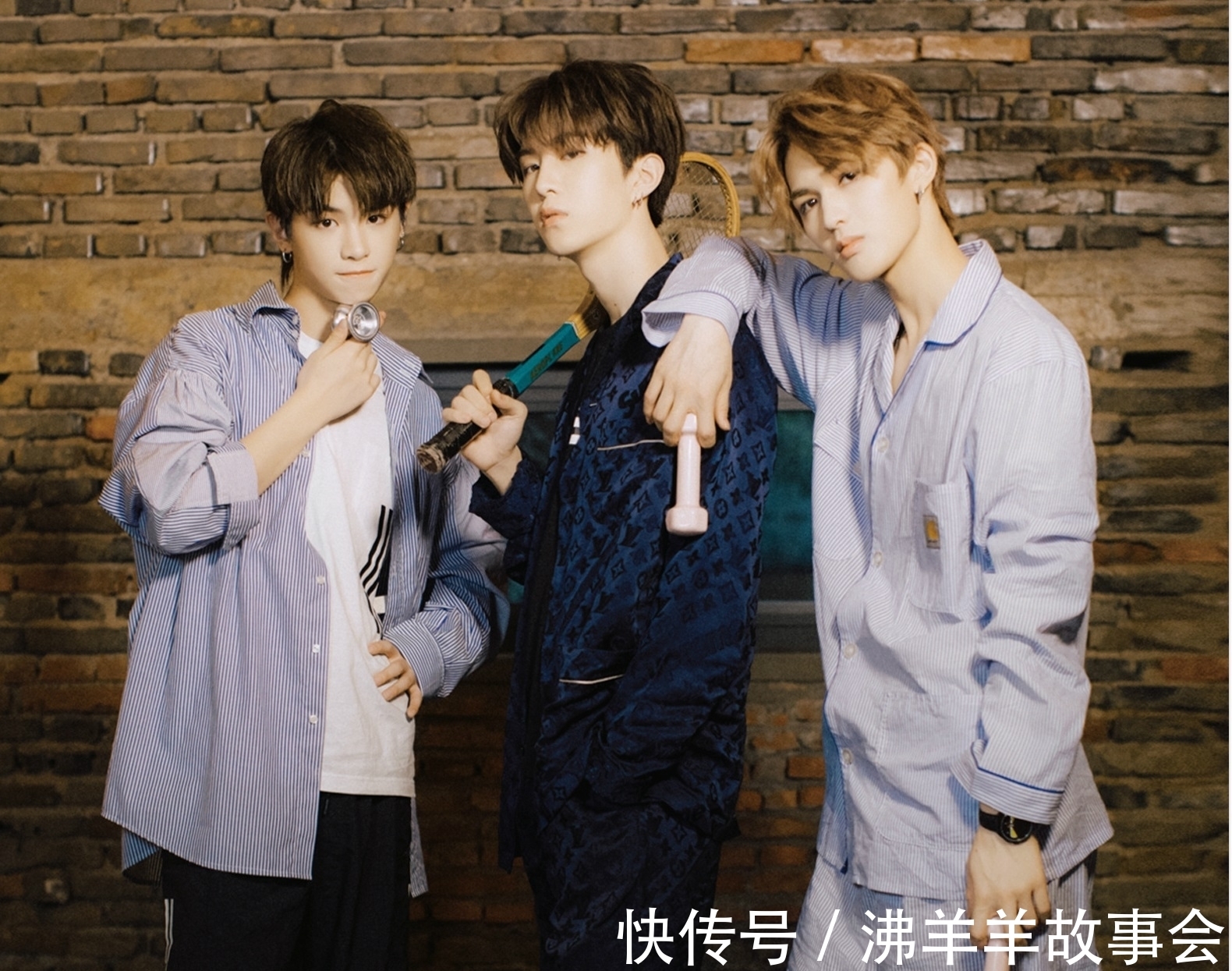 乐华七子|黄明昊湿发变装太酷,想为乐华挖人组男团,网友:NEXT合体了吗?