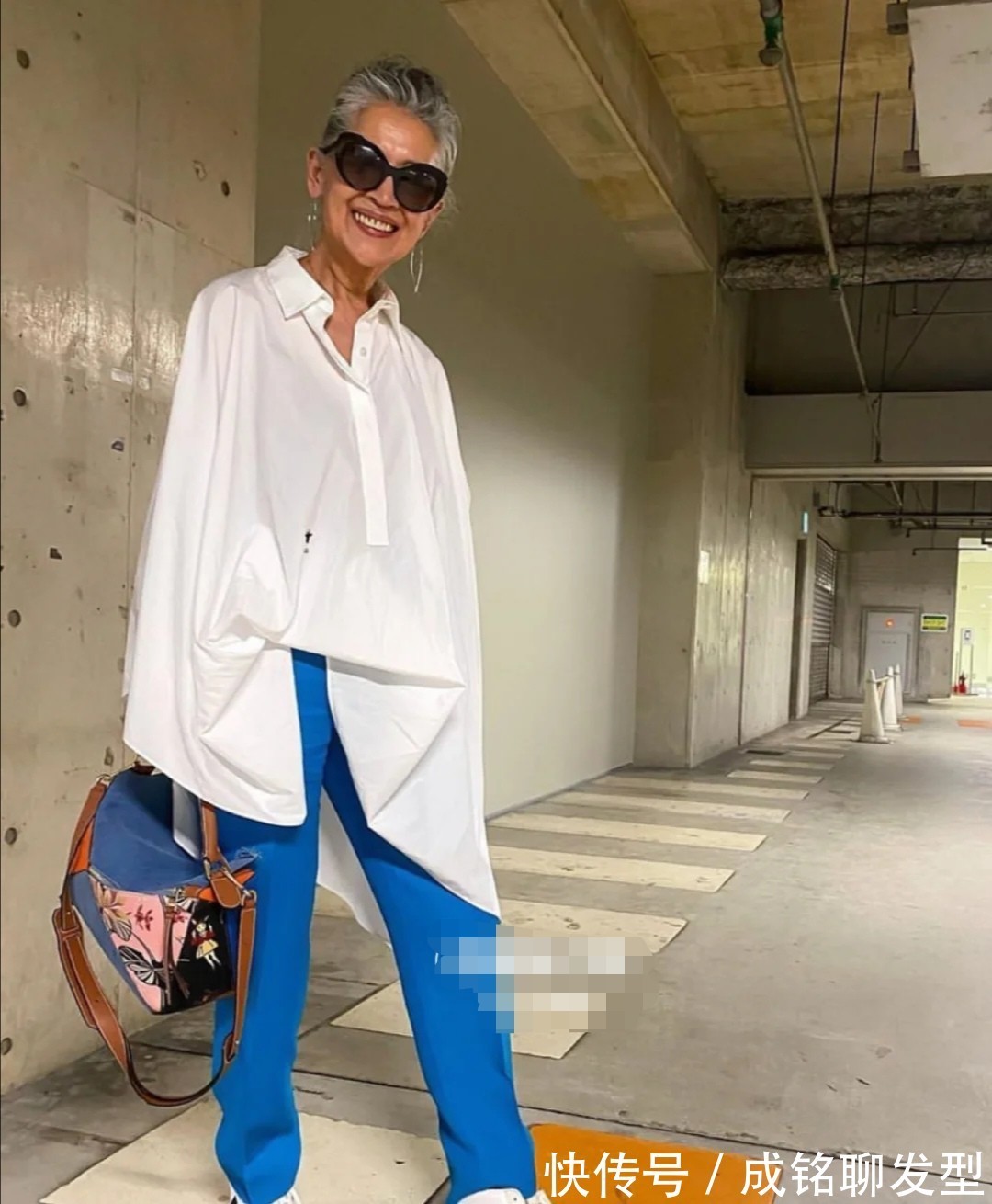 时髦|年过七旬的日本奶奶,穿衣时髦潮范十足,大胆的搭配风格十分吸睛