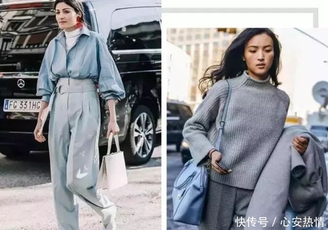 春天把这两种颜色穿在一起，你看起来又贵气又时髦，热巴都在穿