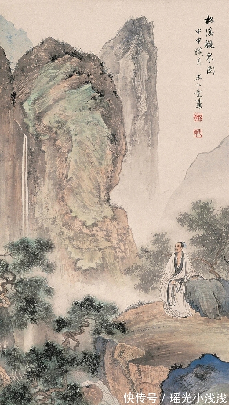 山水画家@天妒英才!一位在世45年的著名山水画家