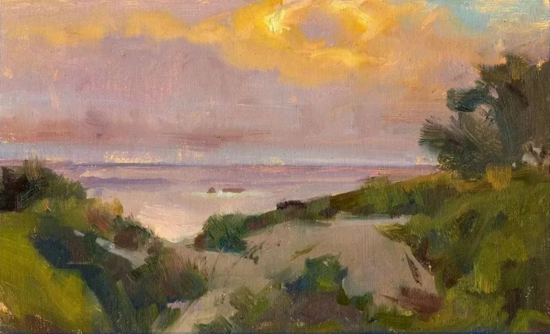 艺术学院!两次入选年度沙龙的决赛,他的画到底美在哪里?