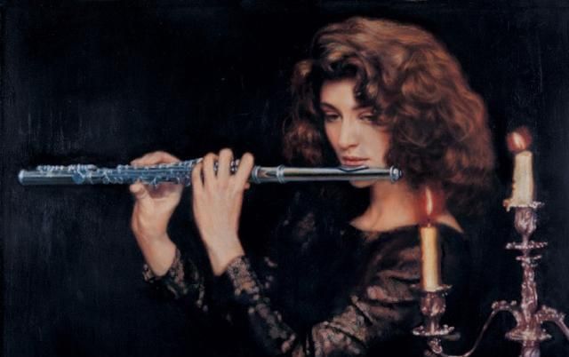 陈老师&陈逸飞笔下的肖像绘画,比冷军的更有韵味,写实性更强