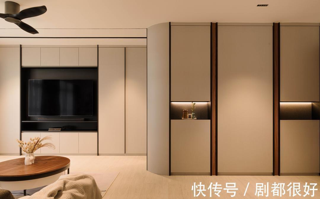 放电视|看完112㎡,我也接受不了“穷装”,钱花在点子上,一次到位更香
