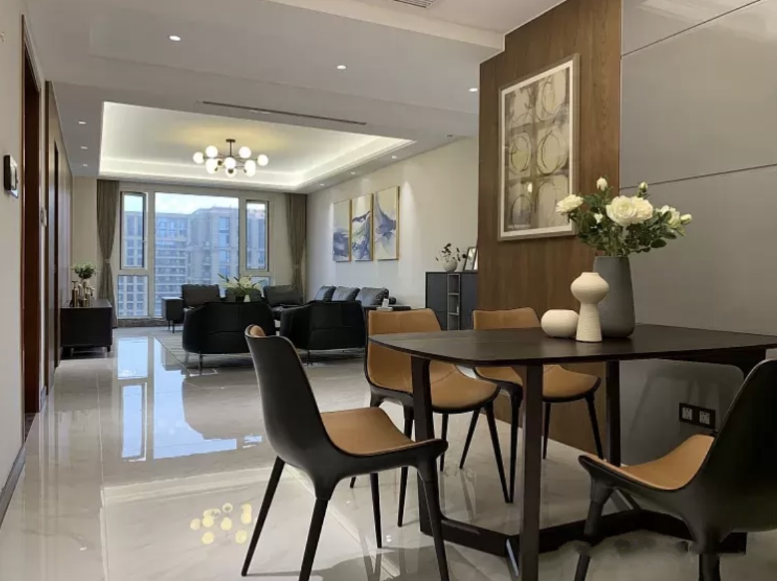 鱼骨纹|有了房就装修现代美式风格吧,简约和高级感并存,未来很难过时