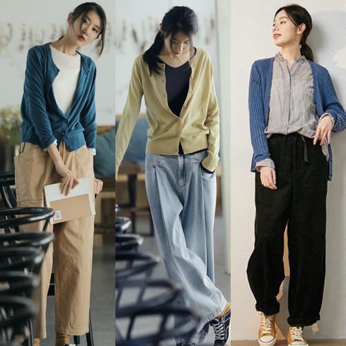 春季简约休闲风穿搭，慵懒文艺又藏肉，让出行变得轻松舒适
