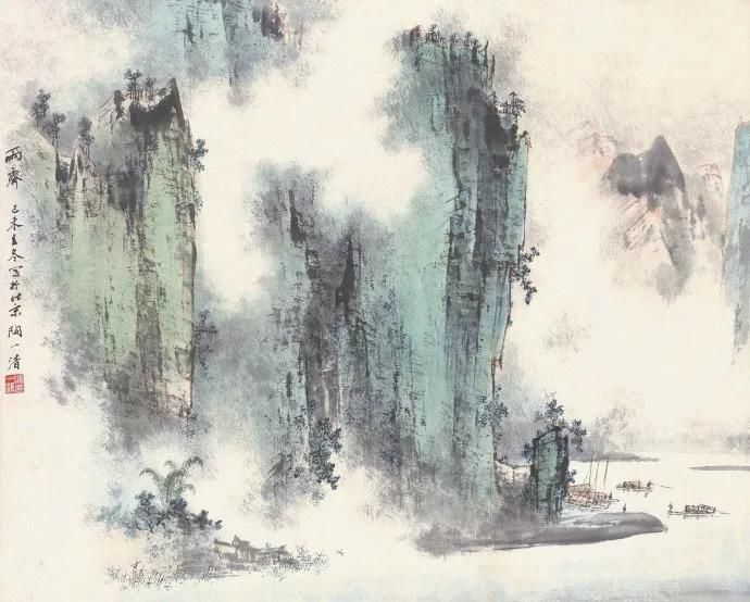  清清|这清清淡淡的山水，太养眼了，让你看一眼就爱上！