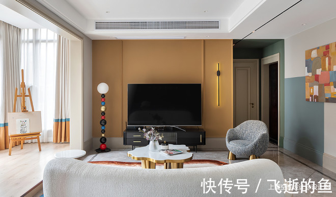 艺术|把色彩用到极致她的家是艺术大片