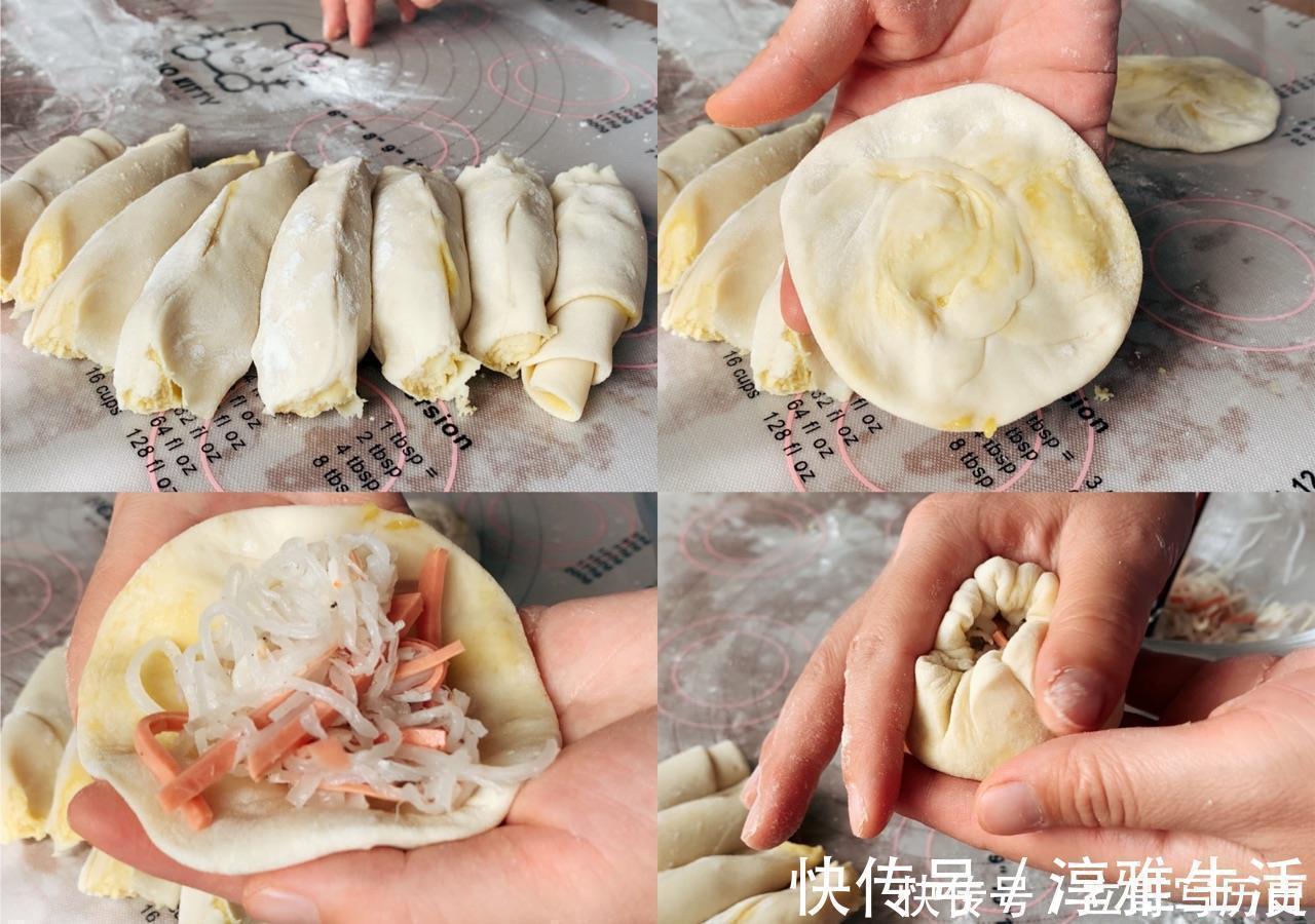 早餐又有新花样了!萝卜丝酥饼,松软可口,酥到掉渣吃时得用手接