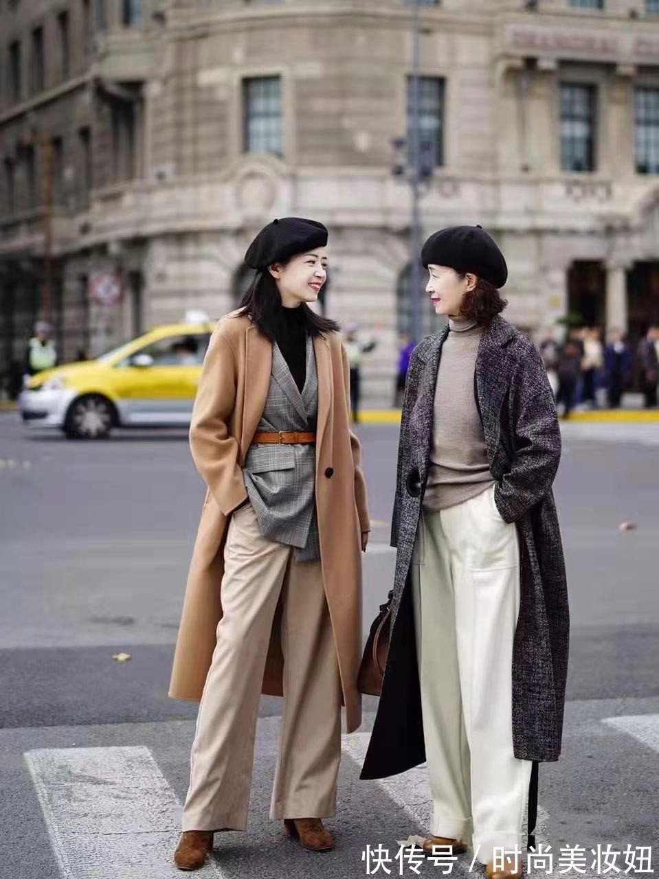 高雅感|高级感原来这么简单,基础大衣也能搭配大牌范,50岁照穿提升气质