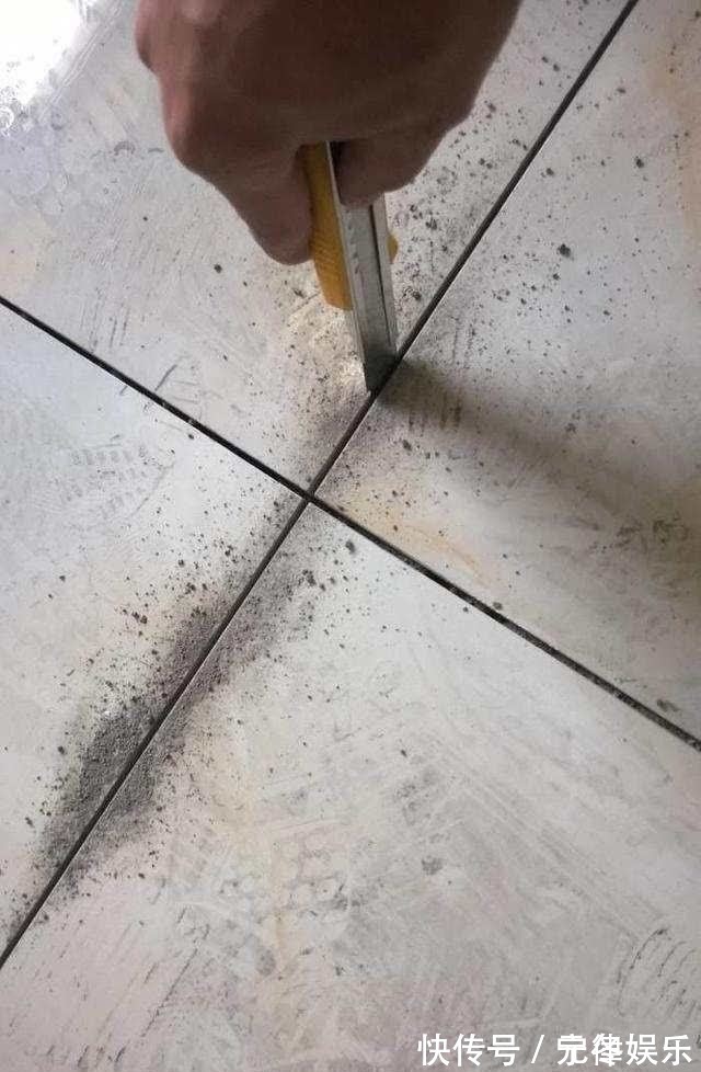 缝隙|原来瓷砖勾缝这么简单,跟着师傅一学就会
