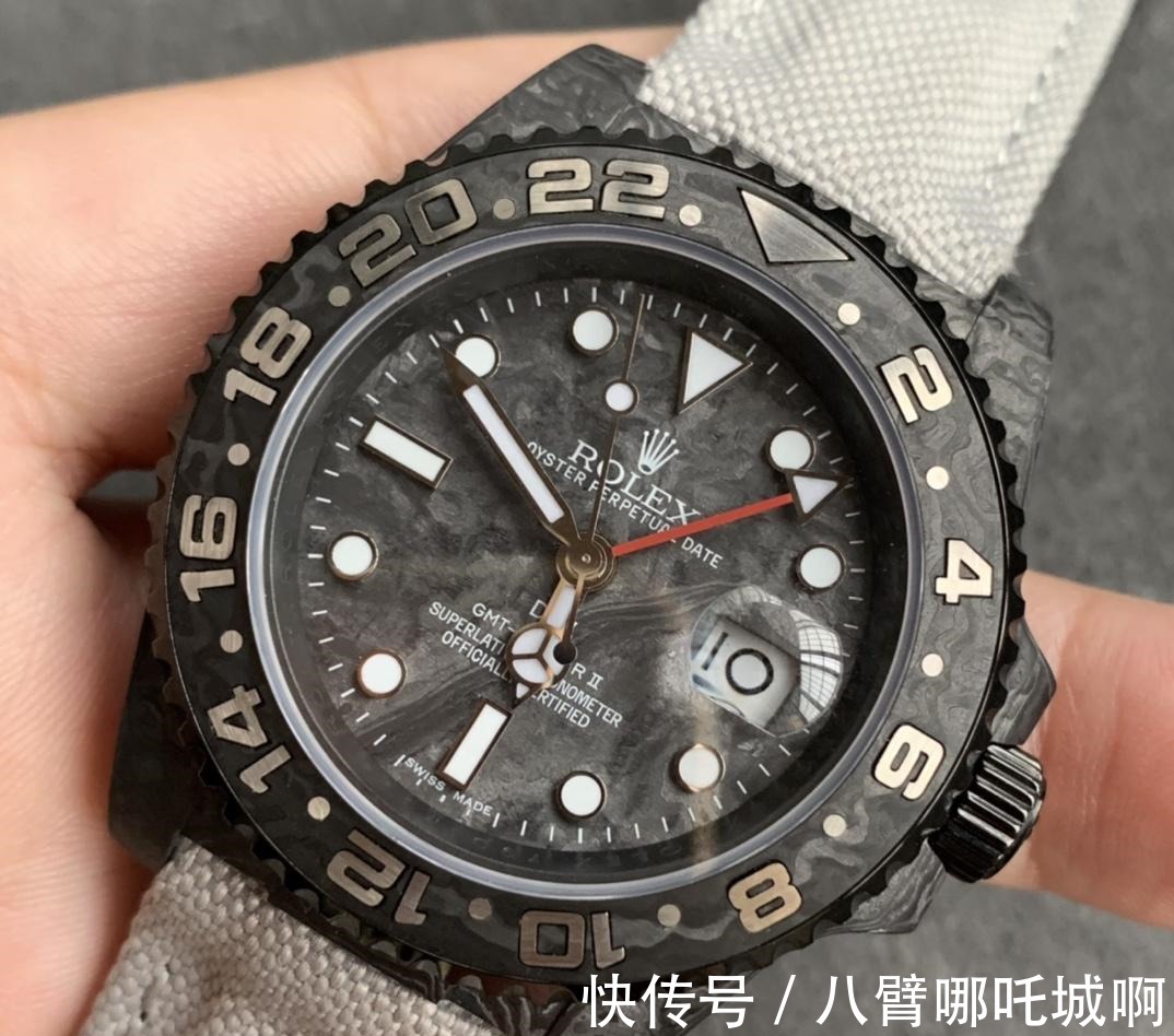 gmt Siri说表Diw厂新作劳力士GMT碳纤维表圈!