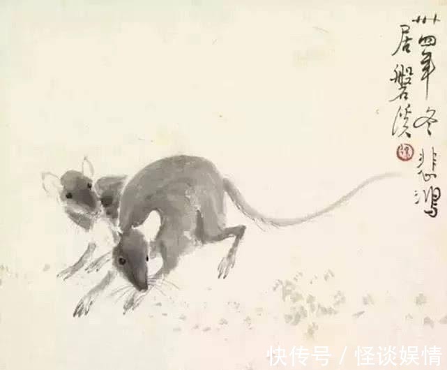 徐寿康|徐悲鸿笔下的十二生肖欣赏 中西绘画技法的混血作品