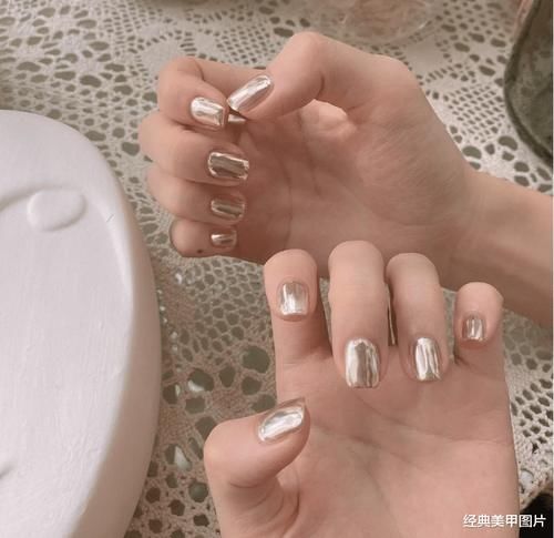 欧美酷帅风美甲,酷girl必备!