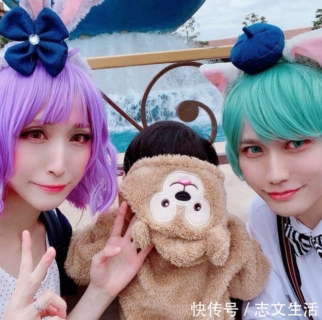 面对镜头|夫妇变闺蜜？一家三口玩cosplay，结果爸爸成了女装大佬