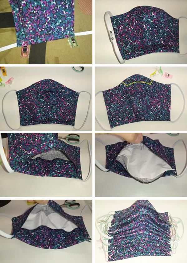 家里那么多的碎花布，不如自己动手做几个口罩，颜值高又好用！（附教程）