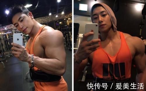 人鱼|颜值高、身材棒的90后帅哥恋上健身，腹肌是八块，人鱼线好性感！