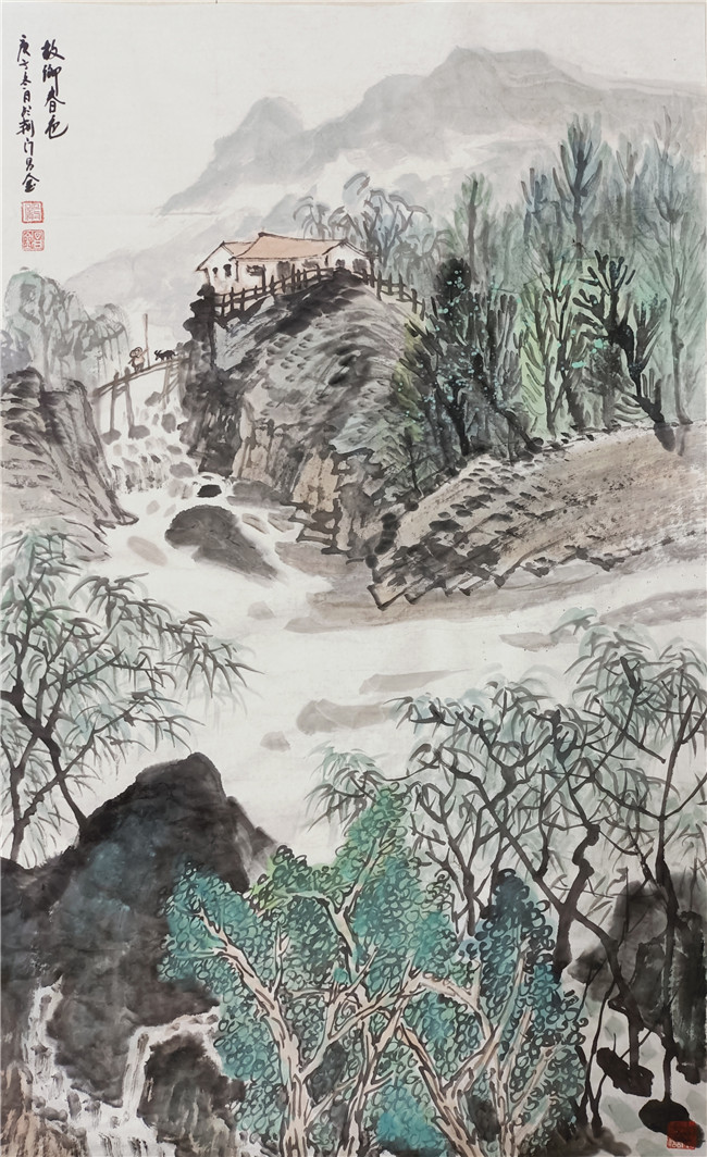 军事博物馆！艺术鉴赏网：画家严兄昌金的浩然笔墨谈（赏析）