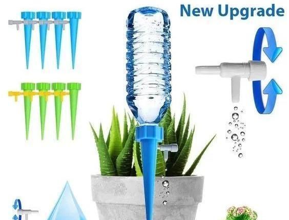 植物|没地种花种菜,没时间浇水几个塑料瓶就能解决,DIY变废为宝