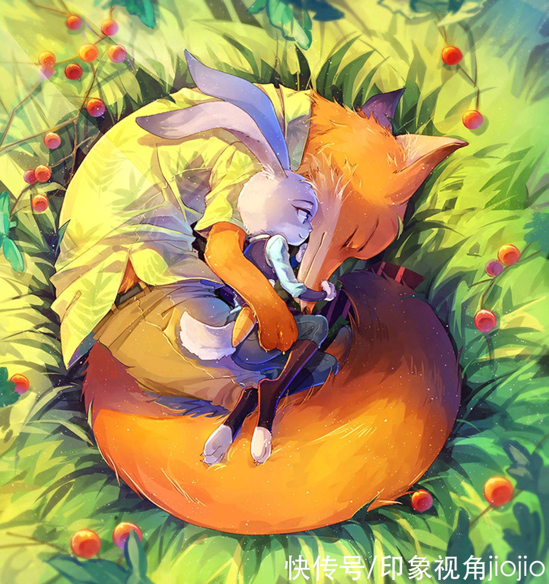 cpkon#擅长画cp同人插画的绘师,作品风格清新唯美