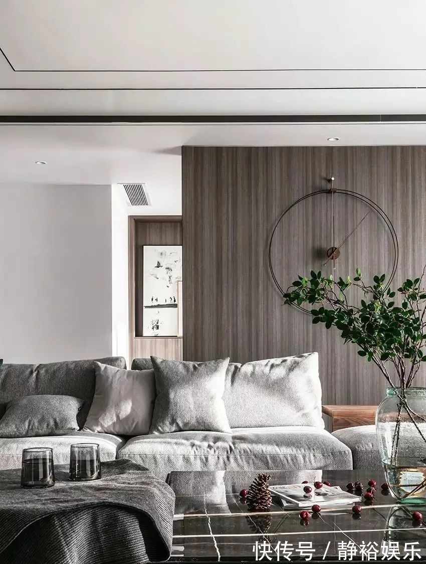 简约|262㎡现代简约大平层,简洁纯粹的空间,生活从容自然