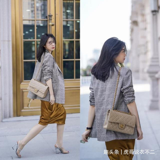 三木博主 时尚博主的早秋优雅穿搭,每一套都是那么高级时尚,谁穿谁炸街