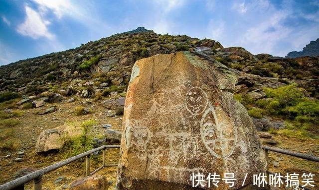 银川|宁夏银川贺兰山岩画，被誉为“石头上的史诗”，充满了神秘和传奇