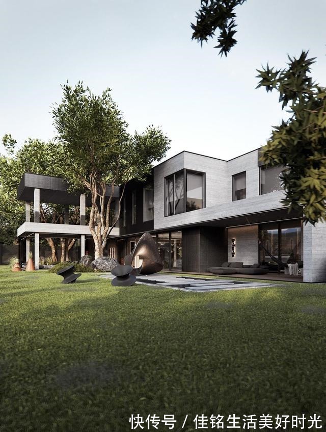 露台|极具现代感的乌克兰750M时尚住宅!